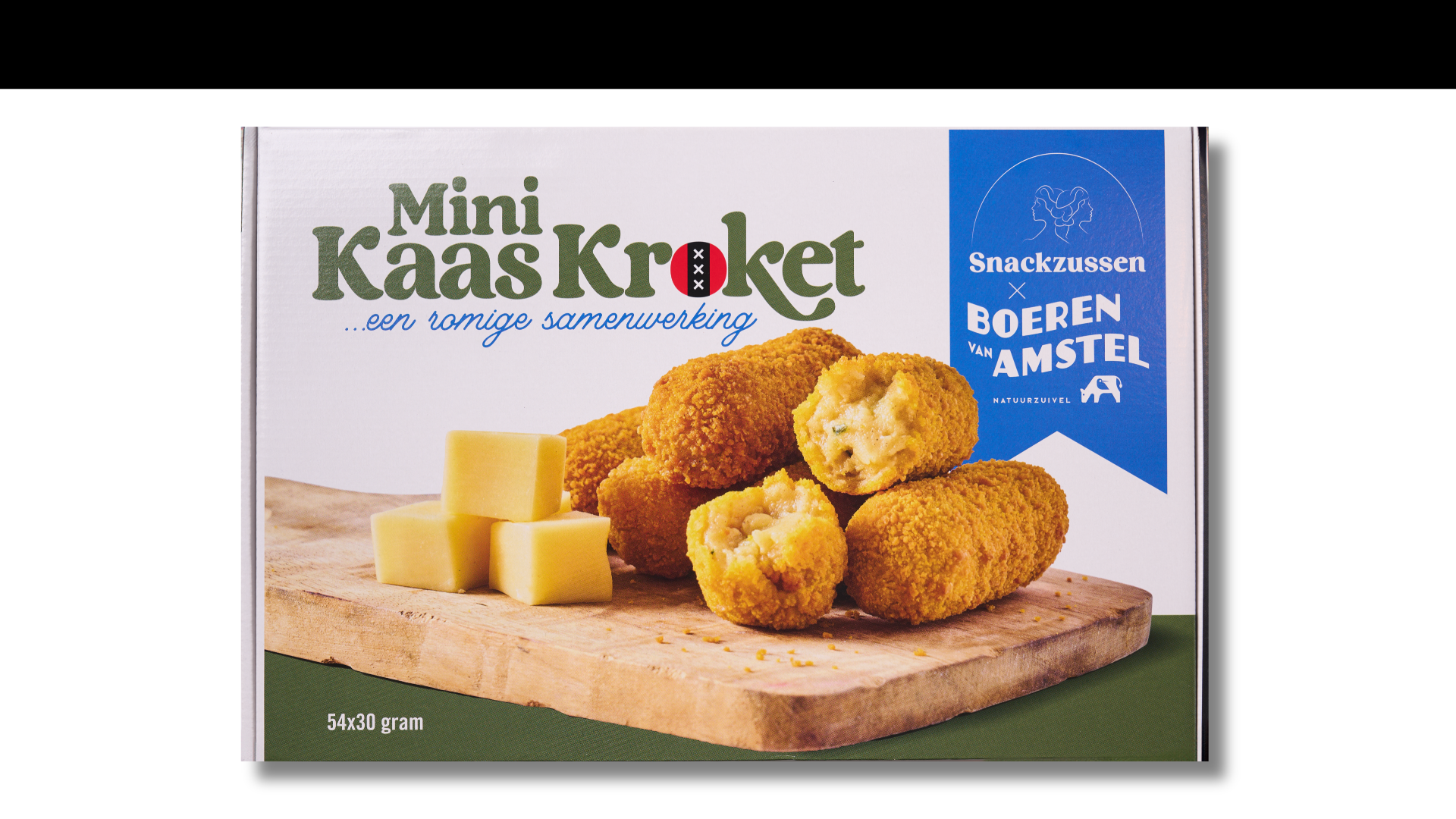 ❌❌❌ Amsterdammer Kaas Kroket doos circulair restproduct 1920 x 1080 px